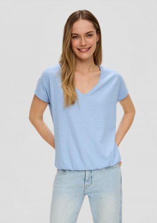 s.Oliver T-Shirt im Relaxed Fit - himmelblau