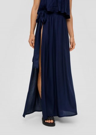 s.Oliver Maxirock mit Schlitz - navy