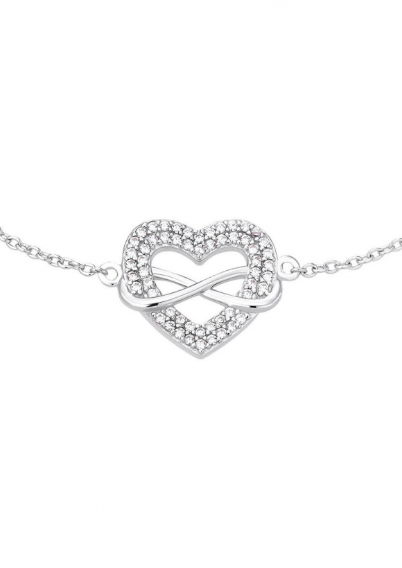 s.Oliver Armschmuck aus Silber mit Zirkonia - silber