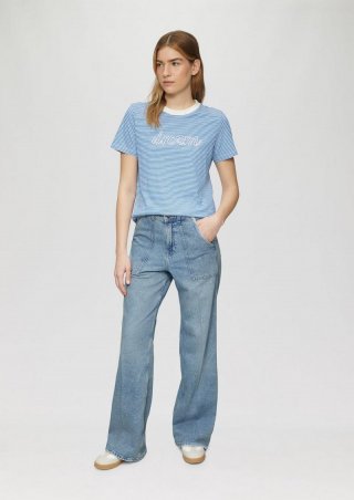 s.Oliver Jeans Suri / Regular Fit / High Rise / Wide Leg - blau