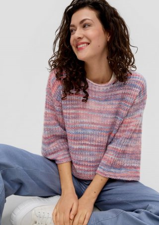 s.Oliver Pullover aus Strick - hellorange