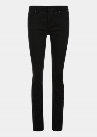 s.Oliver Jeans Betsy / Slim Fit / Mid Rise / Slim Leg - schwarz