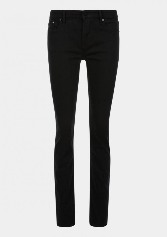 s.Oliver Jeans Betsy / Slim Fit / Mid Rise / Slim Leg - schwarz