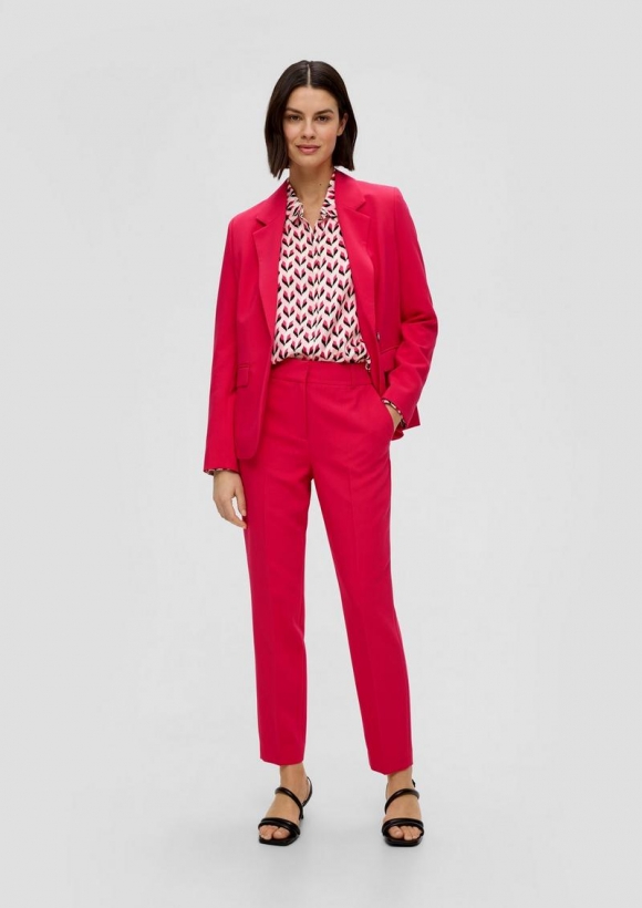 s.Oliver Hose mit schmal zulaufendem Bein - pink