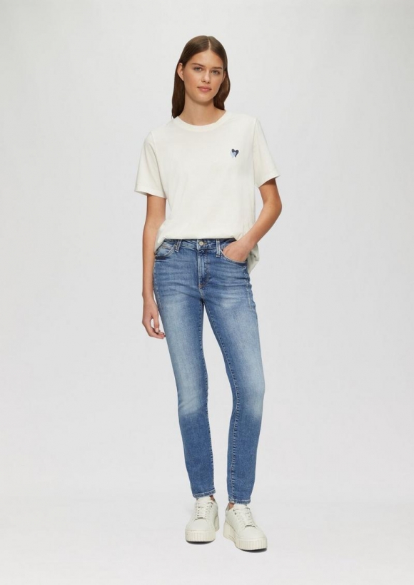 s.Oliver Jeans Izabell / Skinny Fit / Mid Rise / Skinny Leg - blau