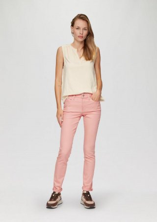 s.Oliver Jeans / Slim Fit / Mid Rise / Slim Leg - pfirsich