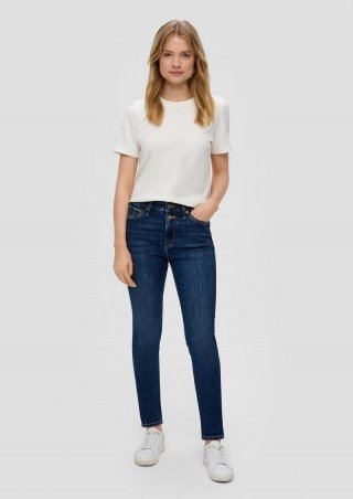 s.Oliver Jeans Izabell / Skinny fit / High Rise / Skinny Leg - blau