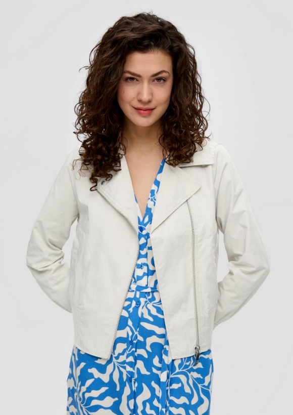 s.Oliver Jacke im Pilotenstil - creme