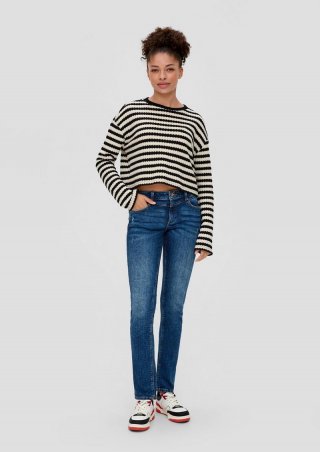 s.Oliver Jeans / Slim Fit / Mid Rise / Slim Leg - blau