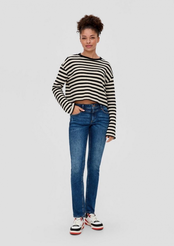 s.Oliver Jeans / Slim Fit / Mid Rise / Slim Leg - blau