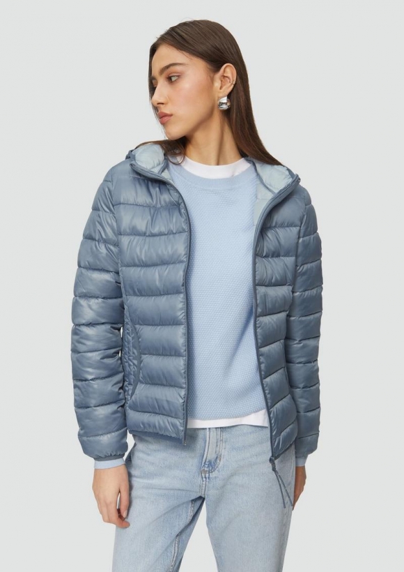 s.Oliver Steppjacke mit Kapuze - blassblau