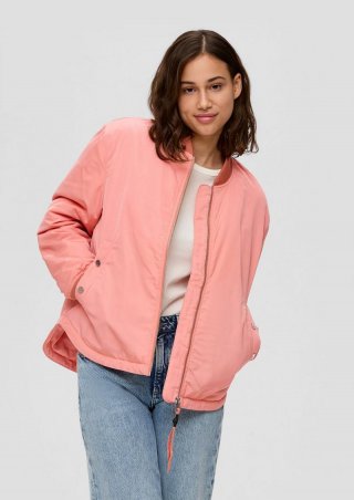s.Oliver Blouson mit Stehkragen - rosa