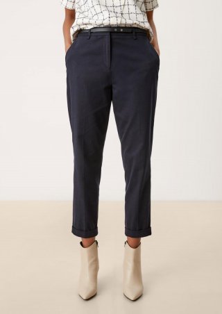 s.Oliver Regular: Chino aus Lyocellmix - navy