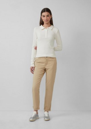 s.Oliver Chino aus Baumwollstretch - beige