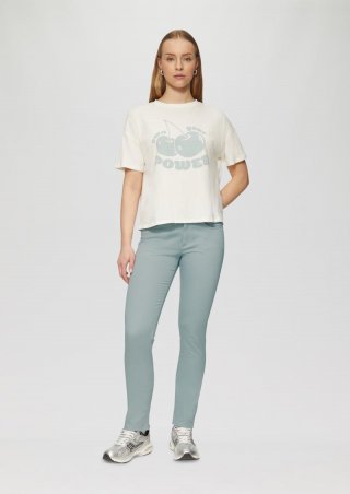 s.Oliver Jeans Catie / Slim fit / Mid Rise / Slim leg - helles petrol
