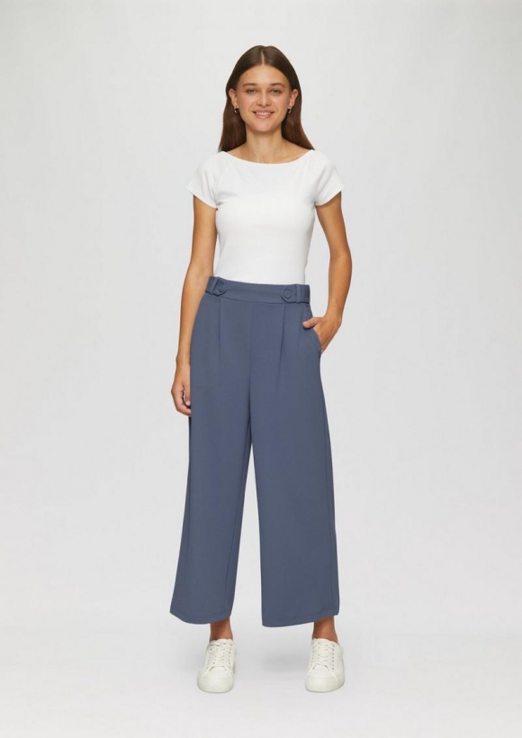 s.Oliver Culotte aus Interlockjersey - blau