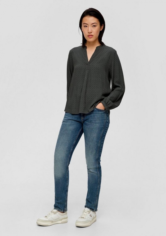 s.Oliver Jeans Betsy / Slim Fit / Mid Rise / Slim Leg - blau