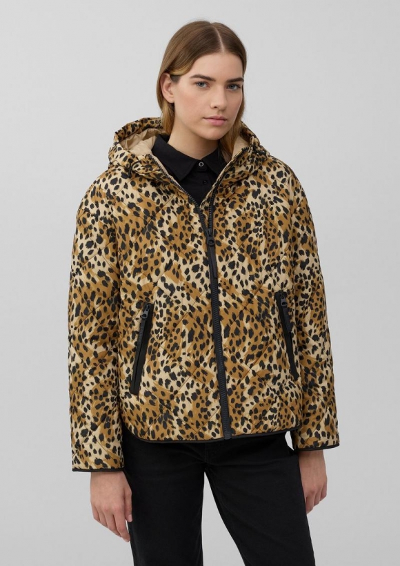 s.Oliver Jacke mit Rautensteppung - sandstein