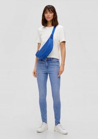 s.Oliver Jeans Izabell / Skinny fit / Mid rise / Skinny leg - blau
