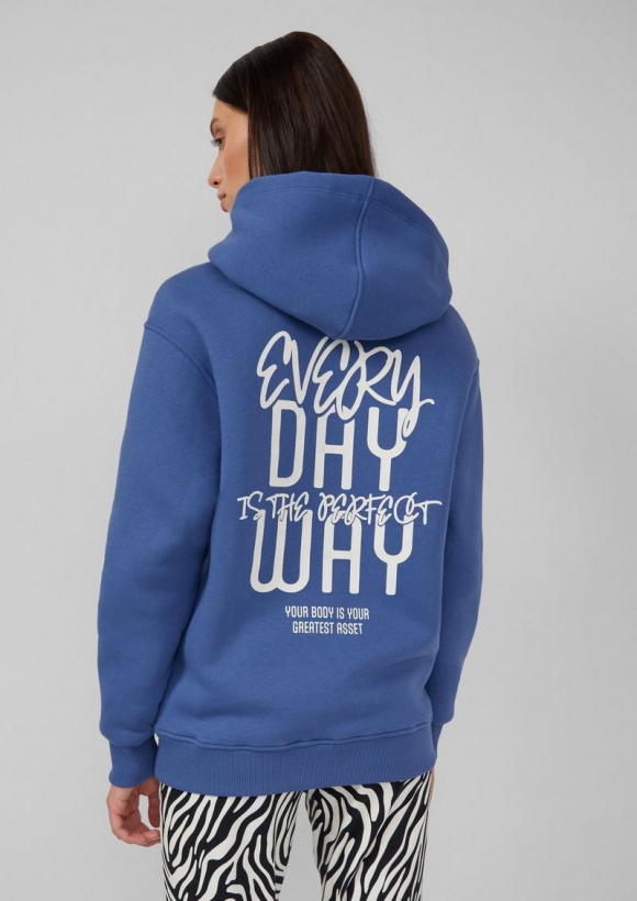 s.Oliver Sweatshirt - royalblau
