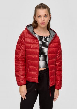 s.Oliver Steppjacke mit Kapuze - chilirot