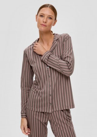 s.Oliver Pyjamaset aus Viskosemix - braun