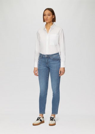 s.Oliver Jeans Betsy / Slim Fit / Mid Rise / Slim Leg - blau