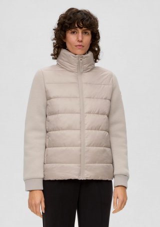s.Oliver Steppjacke im Farbicmix - helles beige