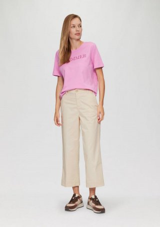 s.Oliver Culotte aus Baumwollstretch - beige