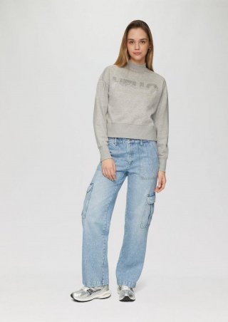 s.Oliver Jeans Catie / Relaxed Fit / Mid Rise / Wide Leg - blau