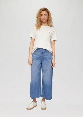 s.Oliver Culotte-Jeans / High Rise / Extra Wide Leg / Non-stretch - blau