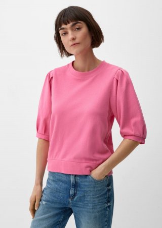 s.Oliver Sweatshirt mit halblangem Arm - pink