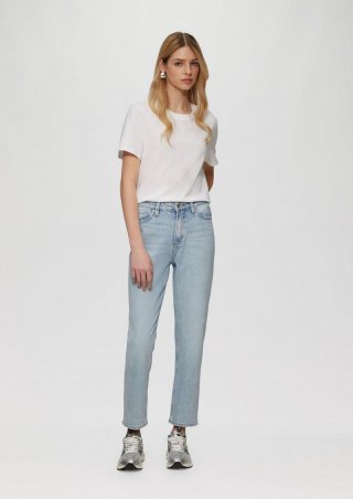s.Oliver Ankle-Jeans Tizie / Slim Fit / High Rise / Tapered Leg / Inch Sizes - blau
