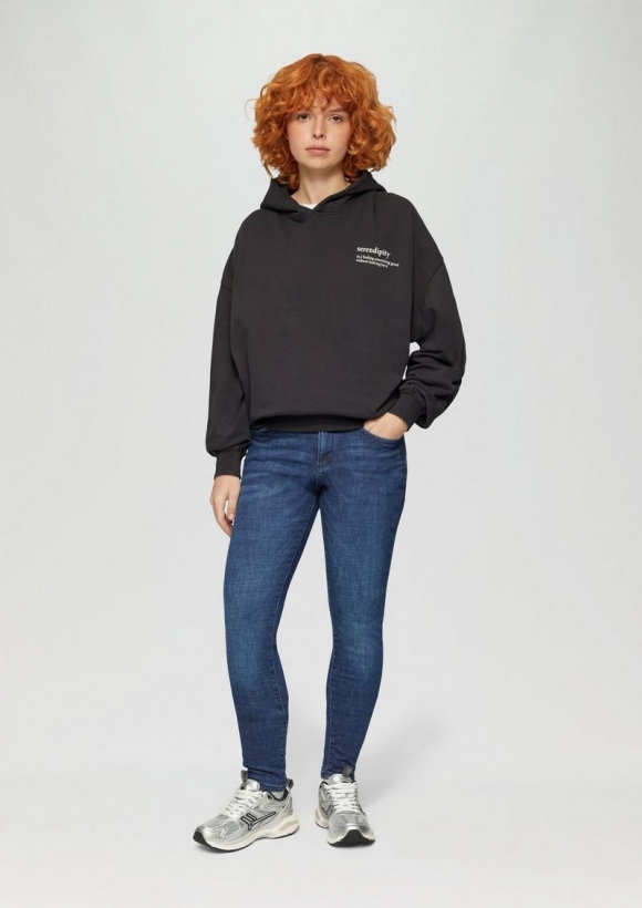 s.Oliver Jeans Sadie / Skinny Fit / Mid Rise / Skinny Leg - blau
