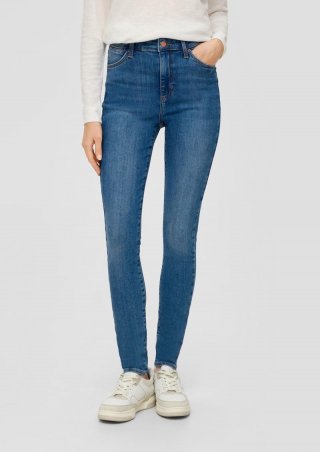 s.Oliver Jeans Anny / Super Skinny Fit / High Rise / Super Skinny Leg - blau