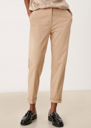 s.Oliver Regular: Chino aus Lyocellmix - sandstein