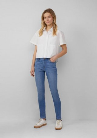 s.Oliver Jeans Izabell / Skinny Fit / Mid Rise / Skinny Leg - blau