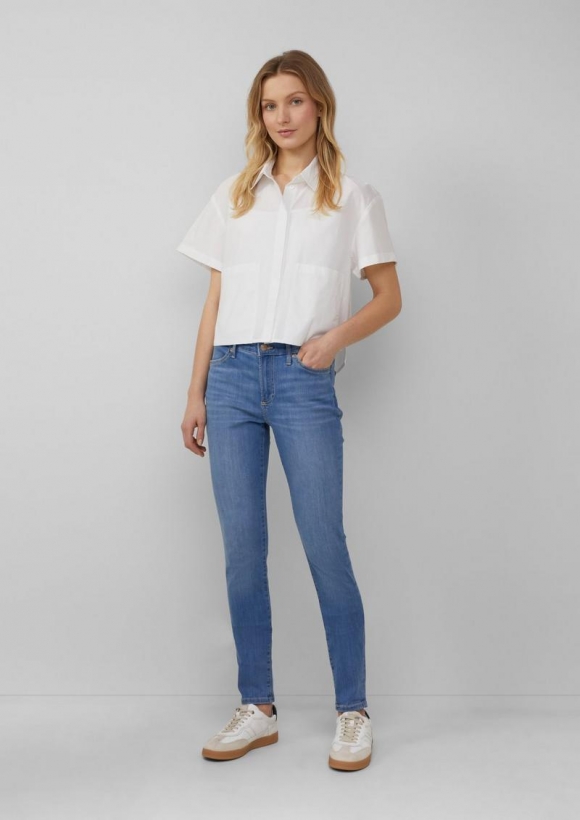 s.Oliver Jeans Izabell / Skinny Fit / Mid Rise / Skinny Leg - blau