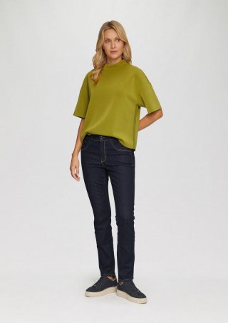 s.Oliver Jeans Betsy / Slim Fit / Mid Rise / Slim Leg / Rinsed Wash - blau