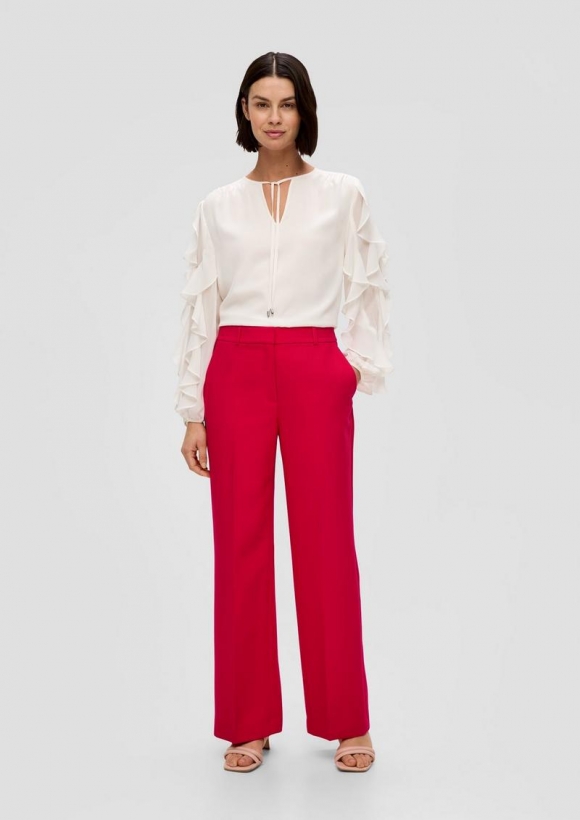 s.Oliver Hose mit Wide Leg - pink