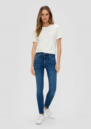 s.Oliver Jeans Izabell / Skinny Fit / Mid Rise / Skinny Leg - blau