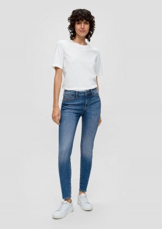 s.Oliver Jeans Izabell / Skinny Fit / Mid Rise / Skinny Leg - blau
