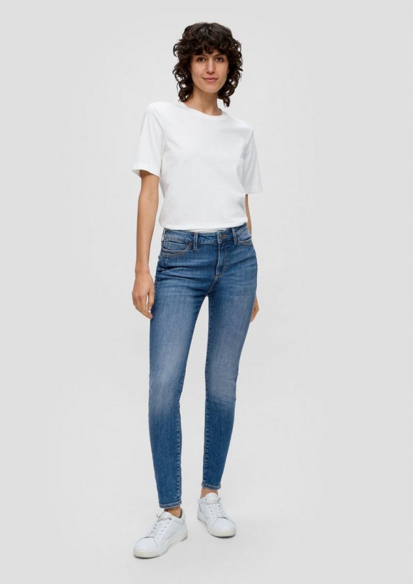 s.Oliver Jeans Izabell / Skinny Fit / Mid Rise / Skinny Leg - blau