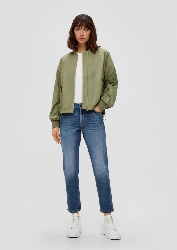 s.Oliver Ankle-Jeans Franciz / Relaxed Fit / Low Rise / Tapered Leg - blau
