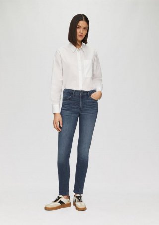 s.Oliver Jeans Izabell / Skinny Fit / Mid Rise / Skinny Leg - blau