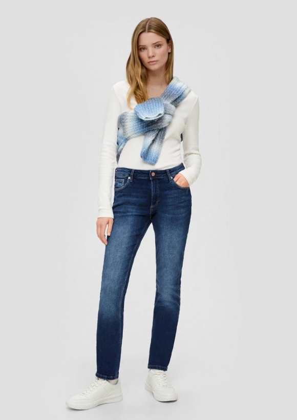 s.Oliver Jeans Catie / Slim Fit / Mid Rise / Slim Leg - blau