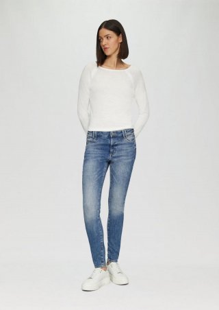 s.Oliver Jeans Izabell / Skinny Fit / Mid Rise / Skinny Leg - blau