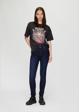 s.Oliver Jeans Sadie / Skinny Fit / Mid Rise / Skinny Leg - dunkelblau
