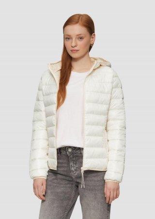 s.Oliver Steppjacke mit Kapuze - creme