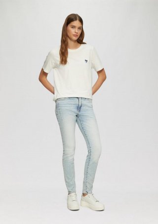 s.Oliver Jeans Izabell / Skinny Fit / Mid Rise / Skinny Leg - hellblau